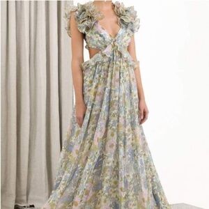 Vici Pastel Floral Maxi Dress